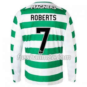 Fußballtrikots Celtic Glasgow Roberts 7 Heim Trikotsatz 2018-2019 Langarm